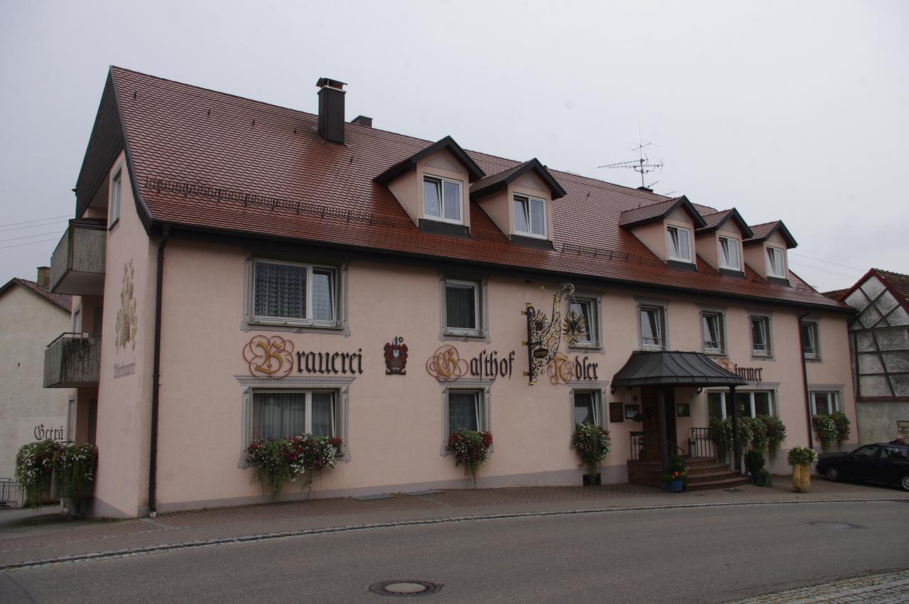 Hotel Brauereigasthof ADLER Herbertingen Exterior foto