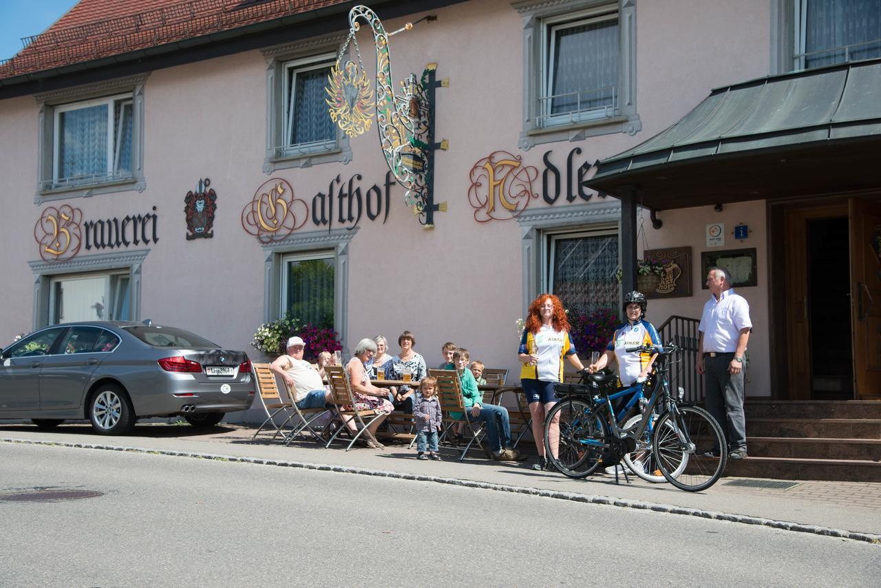 Hotel Brauereigasthof ADLER Herbertingen Exterior foto